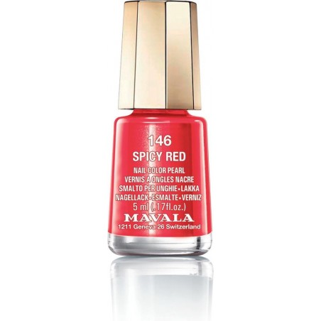 MAVALA VERNIS A ONGLES SPICY RED N146