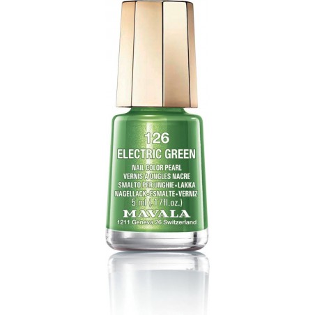 MAVALA VERNIS A ONGLES ELECTRIC GREEN N126