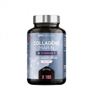 GPH DIFFUION Collagène Marin + Vitamine C 350 mg  | 180 gélules