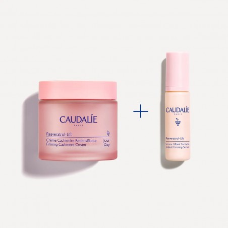 CAUDALIE COFFRET RESVERATROL 2025 CREME CACHEMIRE 50ML + SERUM LIFTANT 10ML