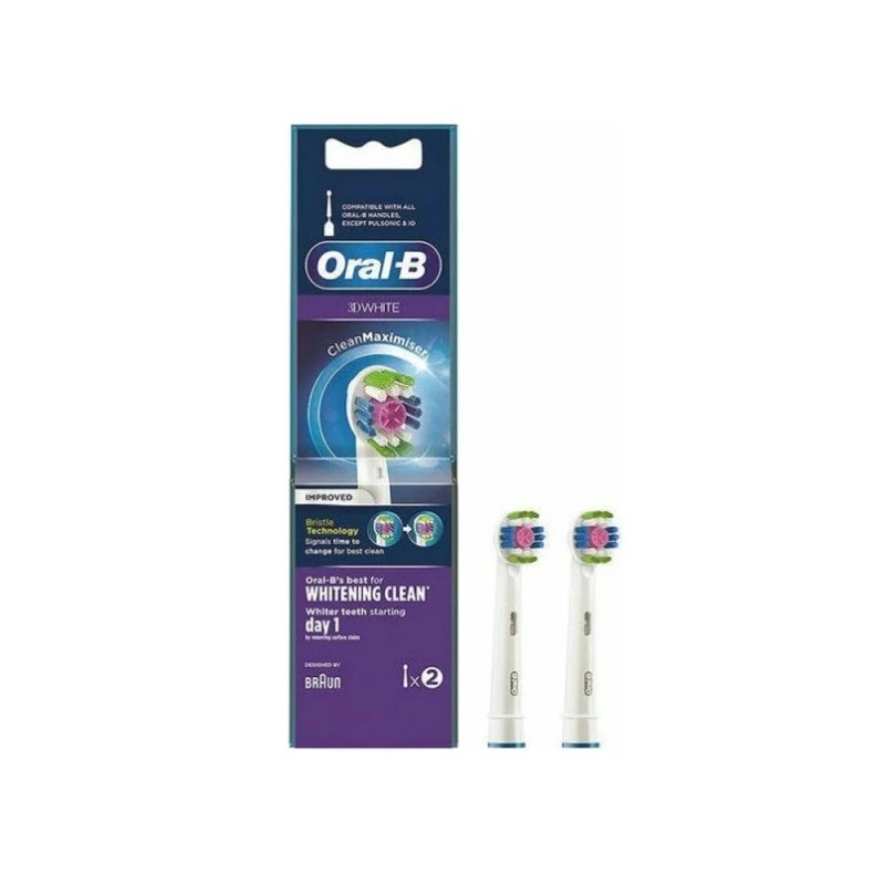 ORAL-B Recharge pour brosse à dents 3D WHITE