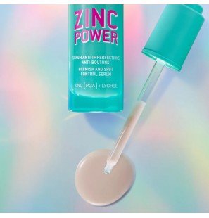 NUXE ZINC POWER SERUM ANTI-IMPERFECTIONS ANTI-BOUTONS ZINC PCA + LYCHEE 30ML