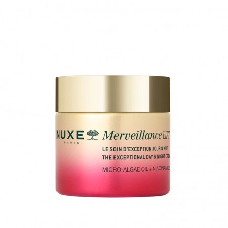 NUXE MERVEILLANCE LIFT LE SOIN D'EXCEPTION JOUR ET NUIT MICRO-ALGAE OIL NIACINAMIDE 75ML