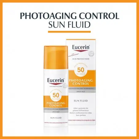 EUCERIN OFFRE SUN PHOTOAGING CONTROL Fluide spf 50 | 50ML