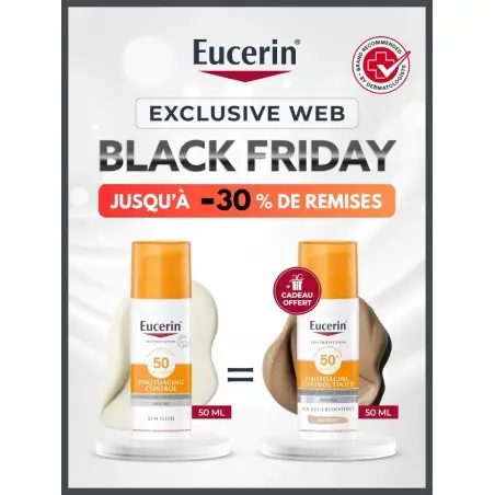 EUCERIN OFFRE SUN PHOTOAGING CONTROL Fluide spf 50 | 50ML