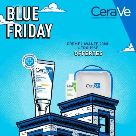 CeraVe Offre crème hydratante visage SPF50 peaux normales à sèches | 52ml