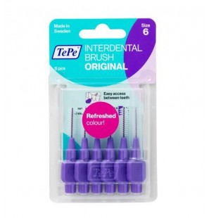 TEPE INTERDENTAL BRUSH ORIGINAL VIOLET 1.1MM TAILLE 6 B6
