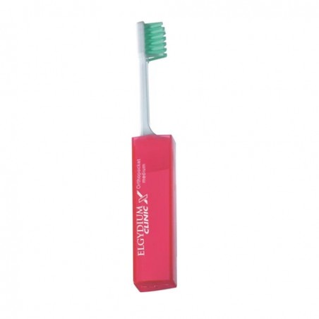 PAROGYL BROSSE A DENTS ORTHO REF 363014ELGYDIUM BROSSE A DENTS CLINIC ORTHOPOCKET MEDIUM
