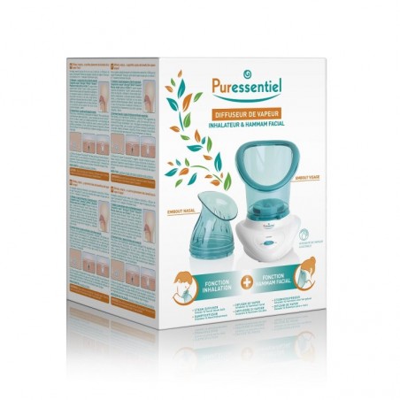 PURESSENTIEL DIFFUSEUR DE VAPEUR INHALATEUR ET HAMAM FACIAL REF 6020621
