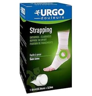 URGO STRAPPING 2.5M*8CM