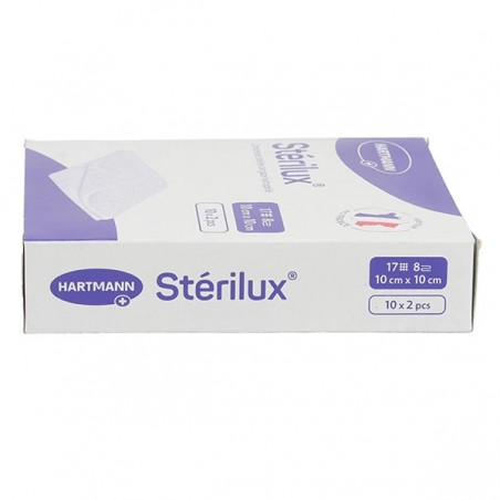 HARTMANN STERILUX COMPRESSE 10CM*10CM B20