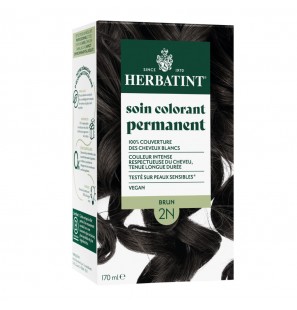 HERBATINT- Coloration Cheveux Naturelle 2N brun - 150ml -