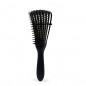 AH ABSOLUTE HOT DENTANGLING BRUSH BLACK EASY DETANGLING AND ADJUSTABLE WIDTH BRISTLES FLEXIBLE B1 REF HBDT01