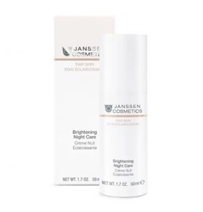 JANSSEN COSMETICS crème nuit éclaircissante 50 ml