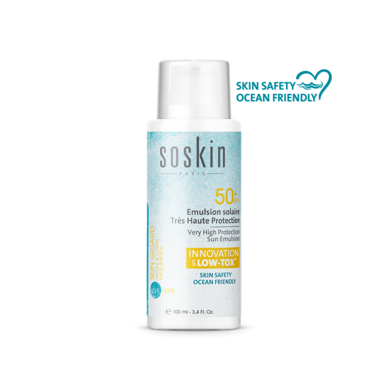 SOSKIN LOW-TOX émulsion solaire spf 50+ (100ml)