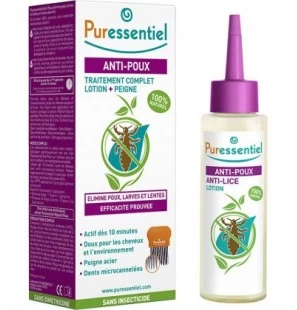 PURESSENTIEL ANTI-POUX lotion 200 ml avec peigne