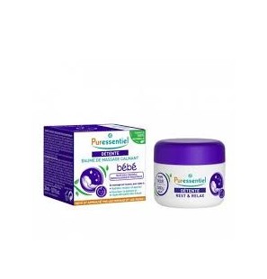 PURESSENTIEL DETENTE & SOMMEIL baume de massage calmant bébé 30 ml