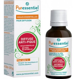 PURESSENTIEL CITRONNELLE (+3HE) Diffuse huiles essentielles 30 ml