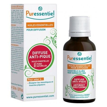 PURESSENTIEL CITRONNELLE (+3HE) Diffuse huiles essentielles 30 ml