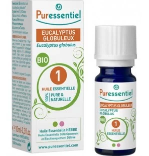 PURESSENTIEL EUCALYPTUS GLOBULEUX Huile Essentielle BIO 10 ml