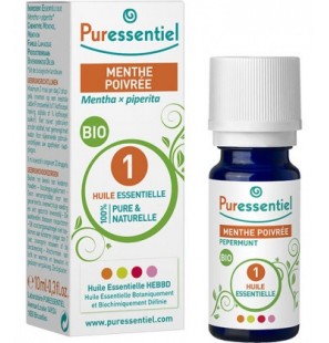 PURESSENTIEL MENTHE POIVREE huile essentielle BIO 10 ml