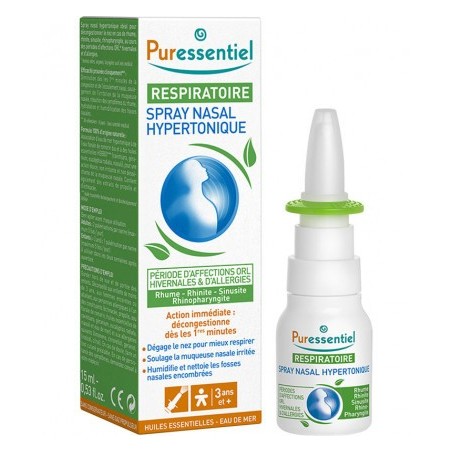 PURESSENTIEL RESP OK spray respiratoire nasal hypertonique 15 ml