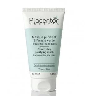 Placentor végétal masque purifiant à l'argile verte 150 ml