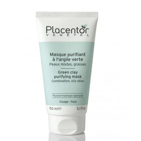 Placentor végétal masque purifiant à l'argile verte 150 ml