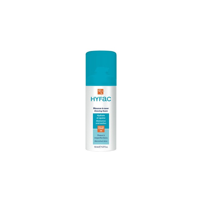 Hyfac mousse à raser dermatologique 150 ml