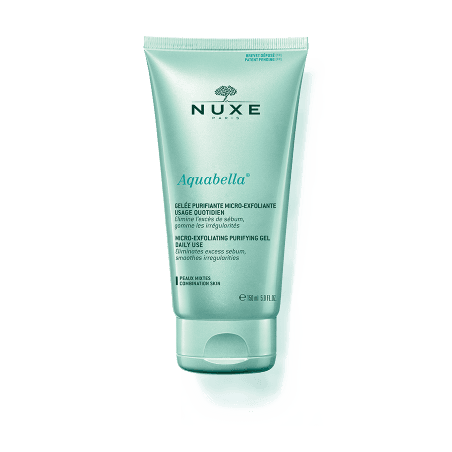 NUXE Aquabella Gelée Purifiante Micro-exfoliante usage quotidien