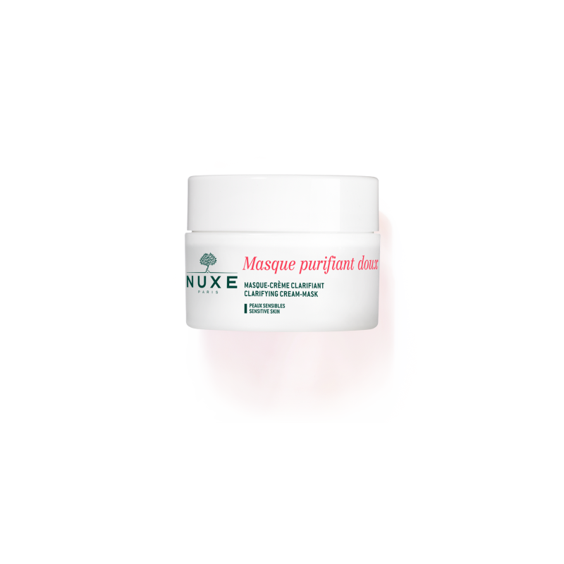 Nuxe  Masque Purifiant Doux aux Pétales de Rose 50ml Visage et Cou