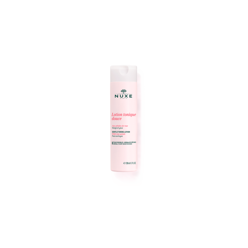 Nuxe Lotion Tonique Douce aux Pétales de Rose 200ml visage et yeux