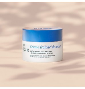 Nuxe Crème fraîche® de beauté Crème riche hydratante  peaux sèches à très sèche 50 ML