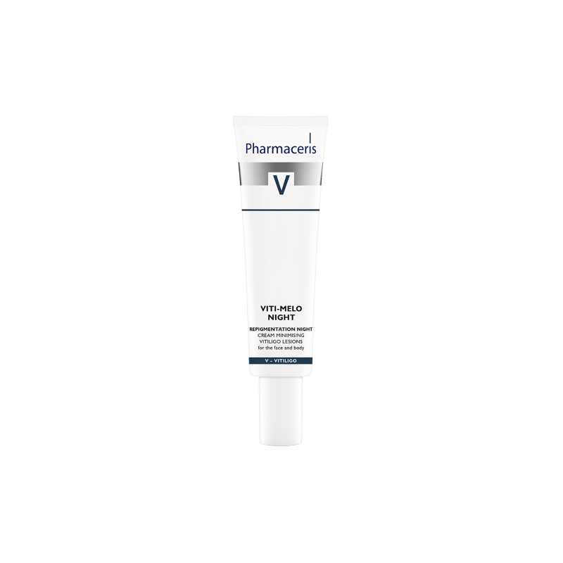 PHARMACERIS V Vitiligo Melo Night Crème DE Nuit Repigmentante 40 ML PHARMACERIS V Vitiligo Melo Night Crème DE Nuit Repigmentante 40 ML