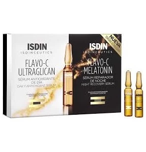 ISDIN CEUTICS FLAVO-C  sérum jour et nuit | 4 ampoules