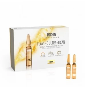ISDIN FLAVO-C ULTRAGLICAN sérum Jour | 10 ampoules