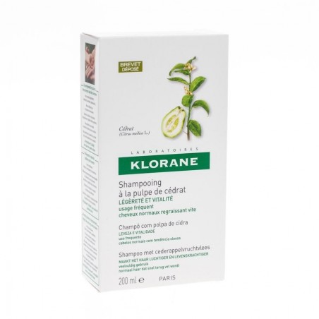 KLORANE PULPE DE CÉDRAT shampooing | 200 ml