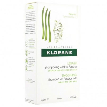KLORANE LAIT DE PAPYRUS shampooing 200 ml