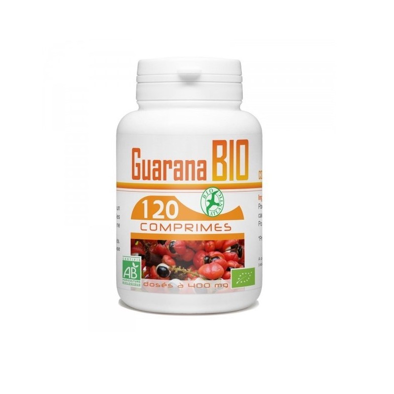 GPH DIFFUSION Guarana Bio 400 mg | 120 comprimés