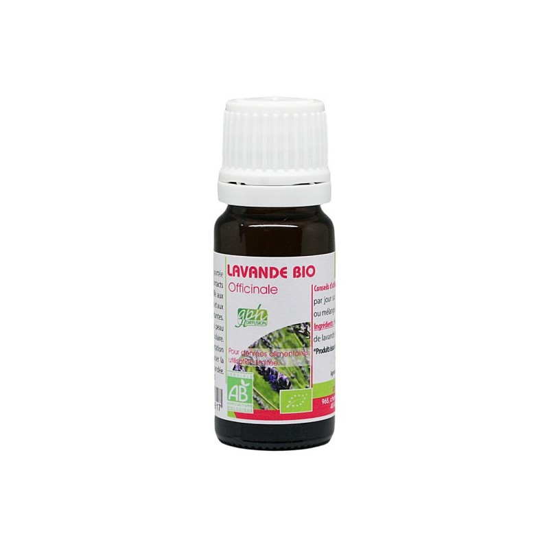 GPH DIFFUSION LAVANDE OFFICINALE Huile Essentielle Bio 10 ml