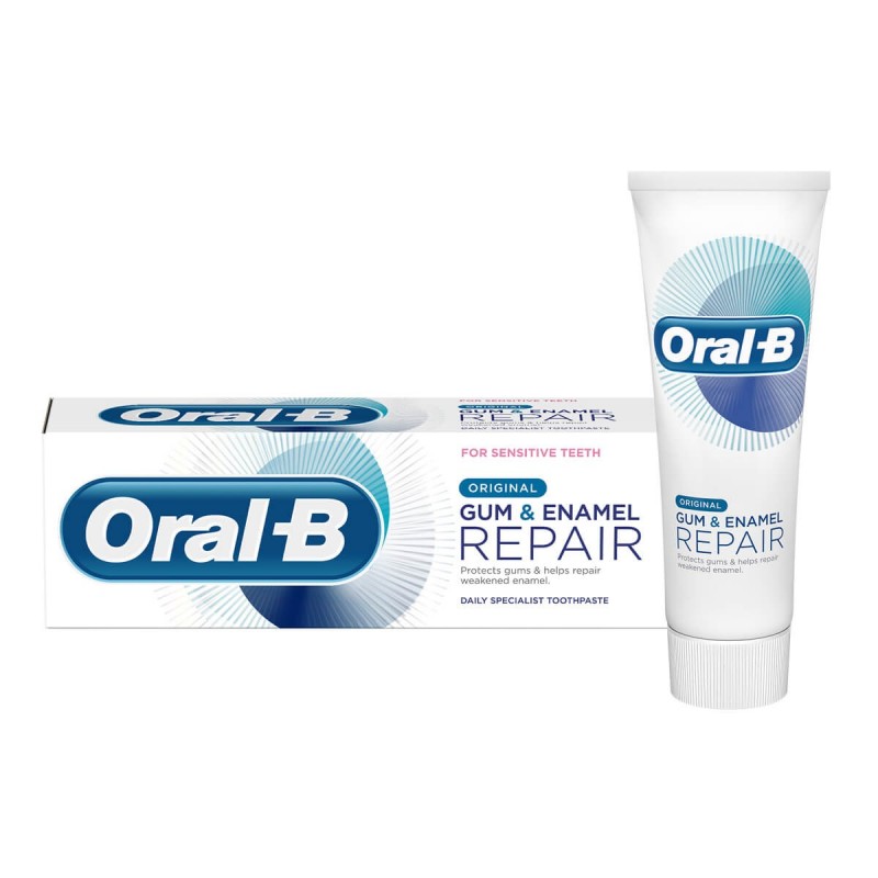 ORAL-B DENTIFRICE REPAIR GUM & ENAMEL pour gencives sensibles 75ML