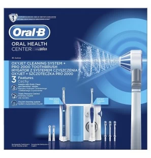 ORAL-B PRO 2000 + COMBINE DENTAIRE OXYJET