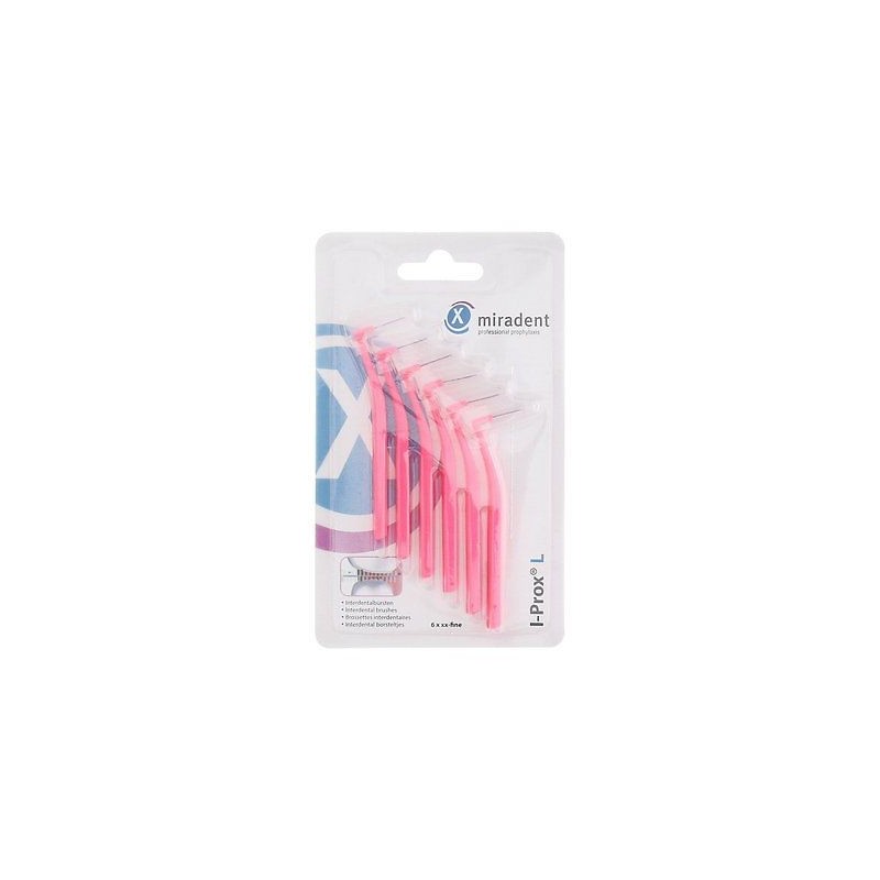 MIRADENT I PROX L 0.4MM ROSE brossettes Boite 6 MIRADENT I PROX L 0.4MM ROSE brossettes Boite 6