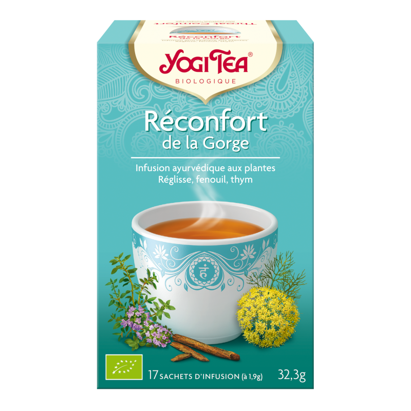 YOGI TEA Reconfort de la gorge YOGI TEA Reconfort de la gorge