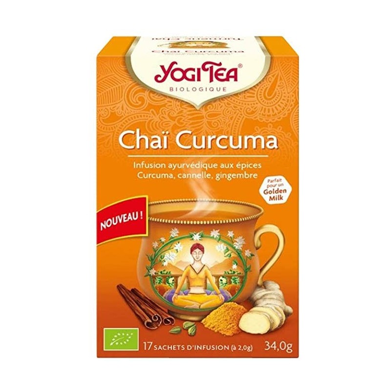 YOGI TEA Chai curcuma