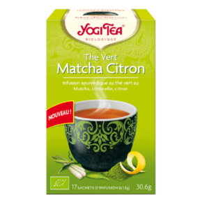 YOGI TEA Thé vert macha citron