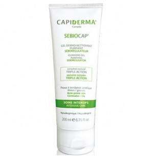 CAPIDERMA SEBIOCAP gel dermo-nettoyant | 200 ml