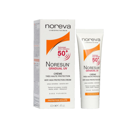 NOREVA NORESUN GRADUAL UV crème invisible spf 50+ (40ml)