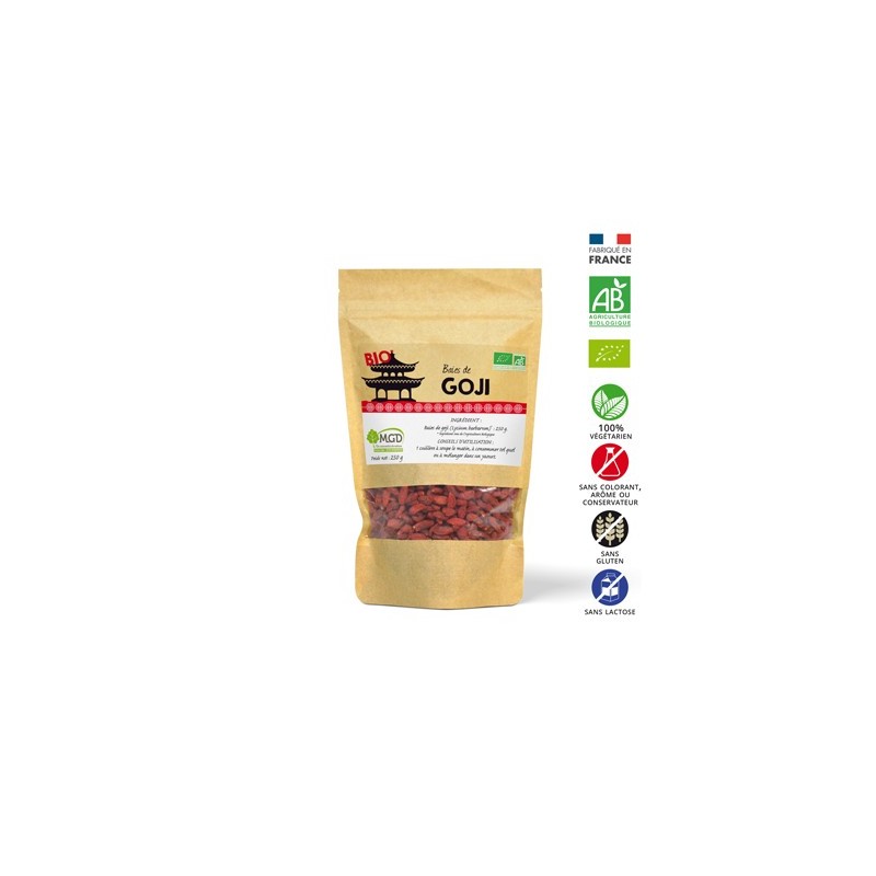 MGD baies de goji 250 gr sachet