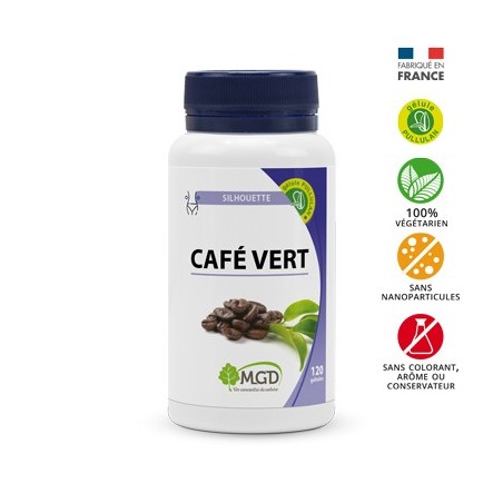 MGD café vert boite 120 gélules